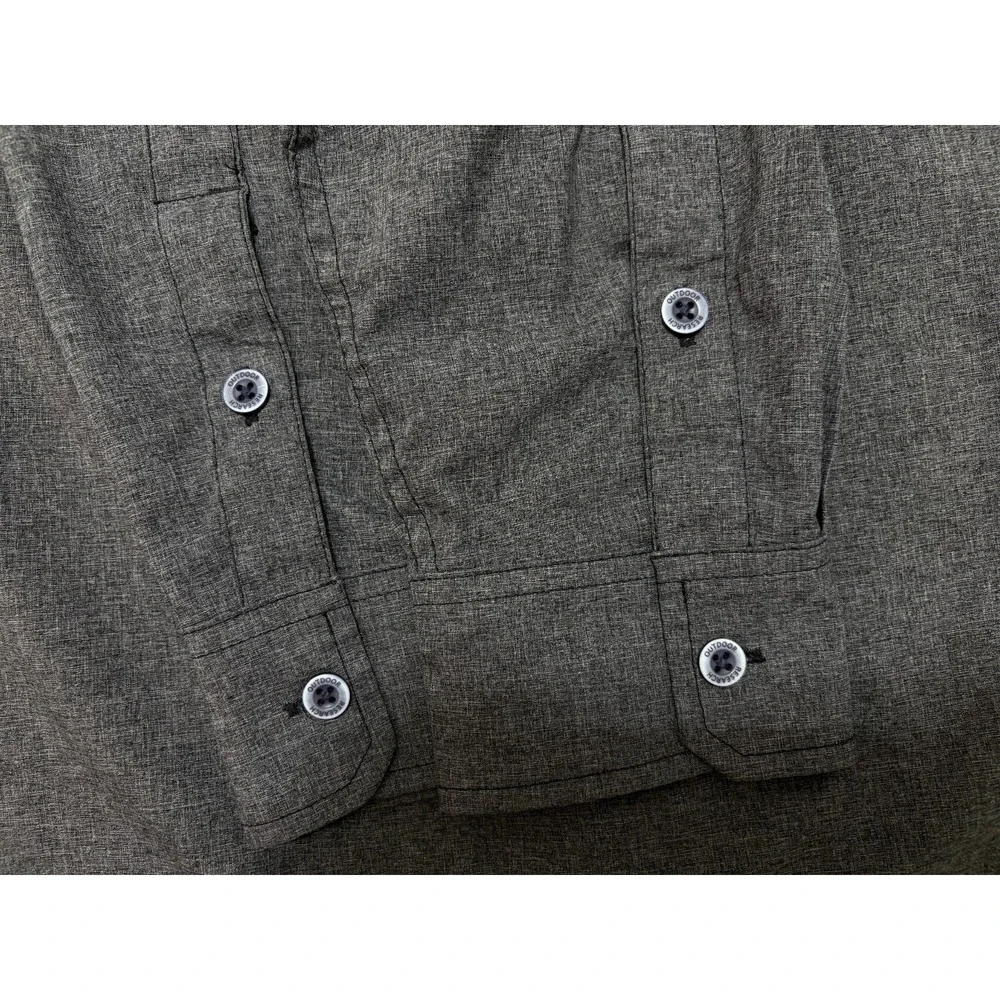 Outdoor Research Shirt Wayward II LS Long Sleeve Button Stretch Gray Mens Large - Picture 10 of 16